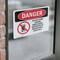 Signmission Do Not Climb Ladder Roof Access Danger Sign, Vinyl Decal, 10in W x 7in L, 2PK OS-2PACK-DS-D-710-L-2091 - alternate 3